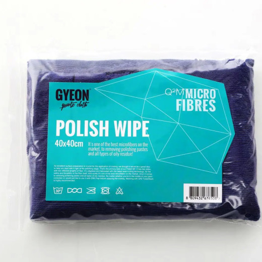 Рушник для витирання та розполірування GYEON Q²M Polish Wipe 40*40см