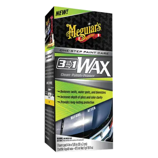 Віск 3 в 1 - Meguiar's Wax 3-in-1 473 мл. (G191016)