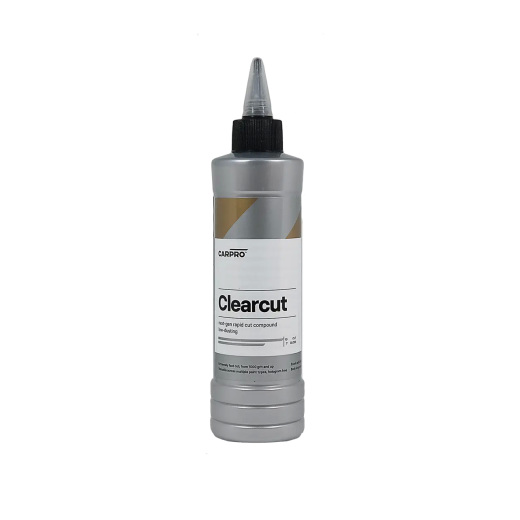 CarPro ClearCUT 250ml - полірувальна паста для швидкого полірування, без силікону, воску чи наповнювачів.