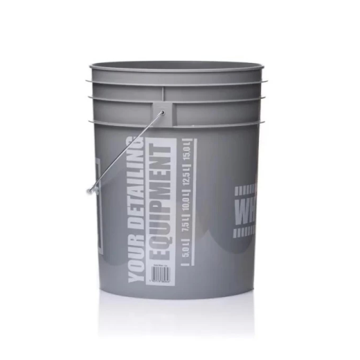 Відро сірого кольору з брудововлювачем Work Stuff Detailing Bucket Grey & Separator