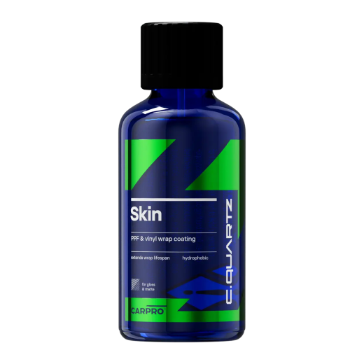 CarPro CQuartz Skin 50ml - захисне покриття для поліуретанових та вінілових плівок, пластику, 24 мес+