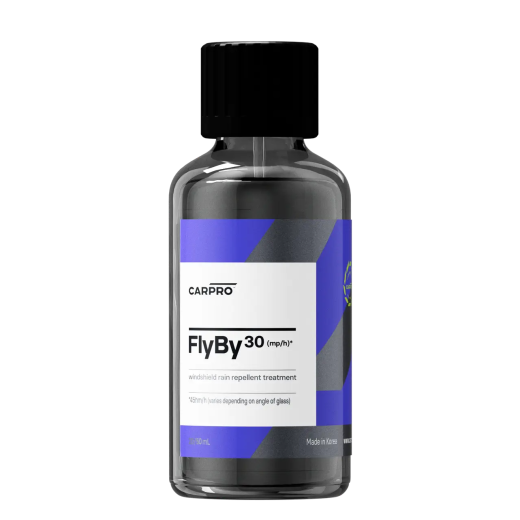 CarPro FlyBy30 50ml - кварцове захисне покриття для скла, анти-дощ