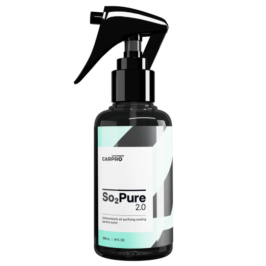 CarPro So2Pure 2.0 120ml - фотокалітичне покриття для видалення неприємних запахів та мікробів