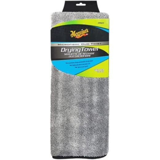 Рушник для сушки кузова - Meguiar`s Supreme Duo Twist Drying Towel 50x90 см. cірий (X210400EU)