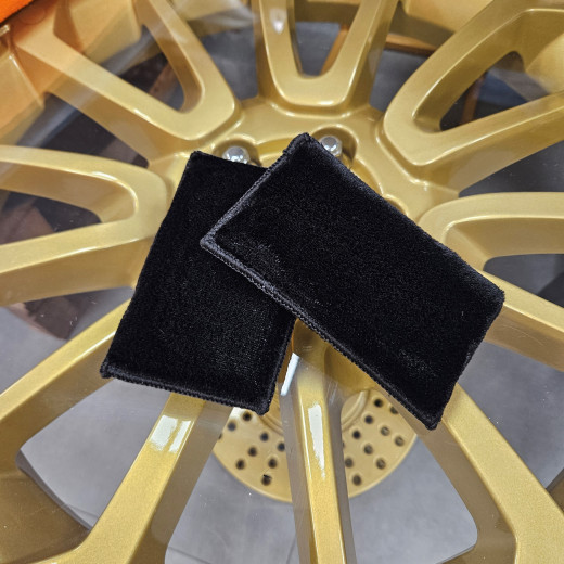 Пад (скраб-губка) для хімчистки двосторонній CleanPad Magnum 8×13 см чорний (1 шт)