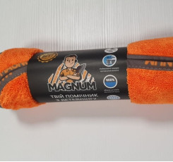 Рушник/Мікрофібра для сушіння Magnum з мікрофібри 55*75 см, помаранчевий