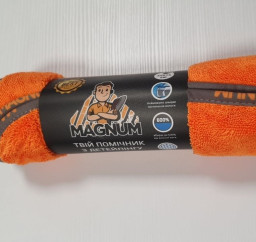 Рушник/Мікрофібра для сушіння Magnum з мікрофібри 55*75 см, помаранчевий