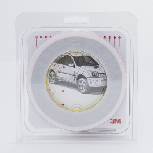 Двосторонній скотч 3М Foam 15 мм x 5 м x 0.8 мм Темно-сірий GT 6008 (30322)