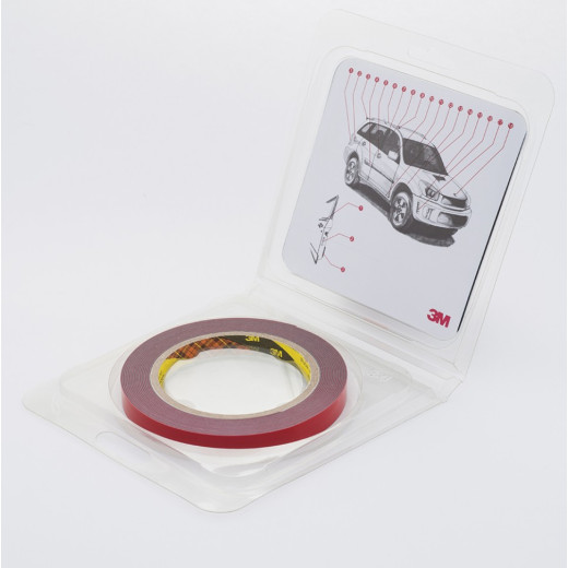 Двосторонній скотч 3М Foam 12 мм x 5 м x 0.8 мм Темно-сірий GT 6008 (30321) Двосторонній скотч 3М Foam 12 мм x 5 м x 0.8 мм Темно-сірий GT 6008 (30321)