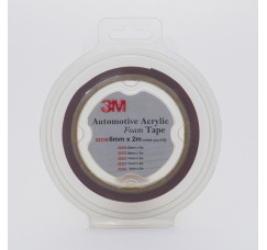 Двосторонній скотч 3М Foam 6 мм x 2 м x 0.8 мм Темно-сірий GT 6008 (32319)