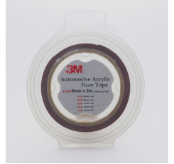 Двосторонній скотч 3М Foam 6 мм x 2 м x 0.8 мм Темно-сірий GT 6008 (32319)