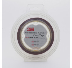 Двосторонній скотч 3М Foam 9 мм x 2 м x 0.8 мм Темно-сірий GT 6008 (32320)