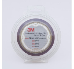 Двосторонній скотч 3М Foam 12 мм x 2 м x 0.8 мм Темно-сірий GT 6008 (32321)