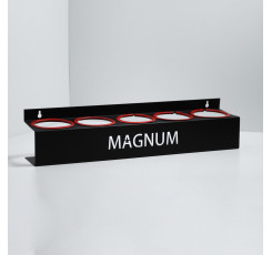 Настінний тримач Magnum для ємностей на 5 місць