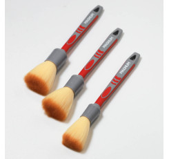 Пензлі (набір) MAGNUM GREY (3 шт.) з ультрам’яким синтетичним ворсом та гумовою ручкою