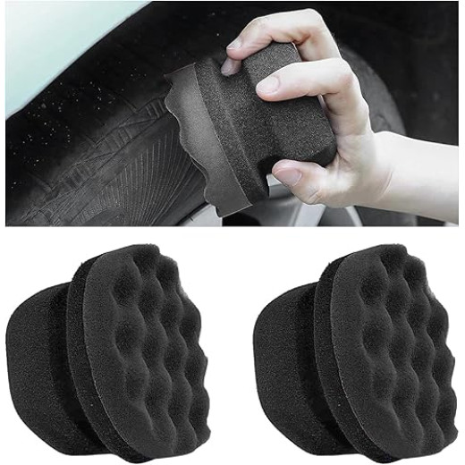 Аплікатор MAGNUM Hex Grip Wave Surface для нанесення воску та захисних покриттів