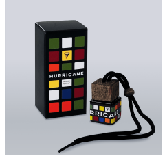 Ароматичне саше MIRROR CAR FRAGRANCE для автомобіля Hurricane RUBIK’S CUBE