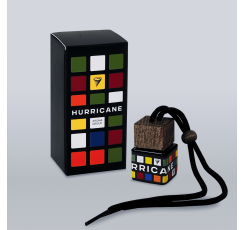 Ароматичне саше MIRROR CAR FRAGRANCE для автомобіля Hurricane RUBIK’S CUBE