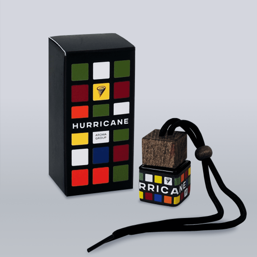 Ароматичне саше MIRROR CAR FRAGRANCE для автомобіля Hurricane RUBIK’S CUBE