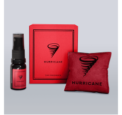 Ароматичне саше для автомобіля Hurricane RED (STANDART)