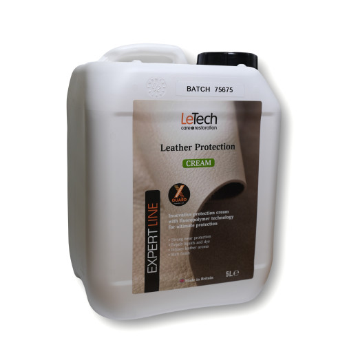 Захисний крем LeTech для шкіри Leather Protection Cream X-GUARD PROTECTED 5 л