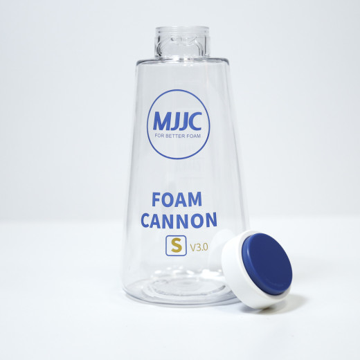 Пляшка до пінокомплекта MJJC S V3.0 (зі шкалою та кришкою-мірником)