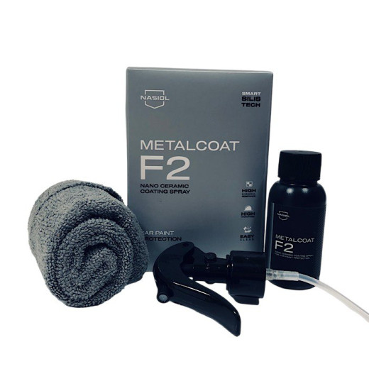 Дзеркальний захист авто NASIOL METALCOAT F2 (ЛКП, диски, платик, фари) 7Н 50 мл
