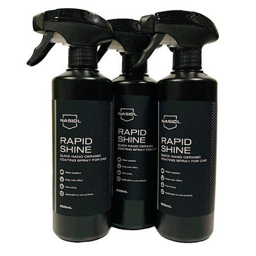Нанокерамічний захист авто NASIOL RAPID SHINE 500 мл