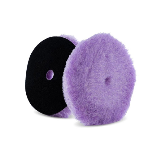 Полірувальний хутряний круг Buff and Shine URO WOOL PURPLE 125mm