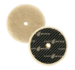 Полірувальний хутряний круг Buff and Shine URO WOOL 100% KNITTED WOOL Cutting pad 125mm