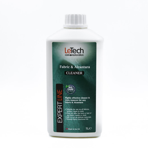 Засіб LeTech для чищення виробів з алькантари та тканини Fabric&Alcantara Cleaner 1 л