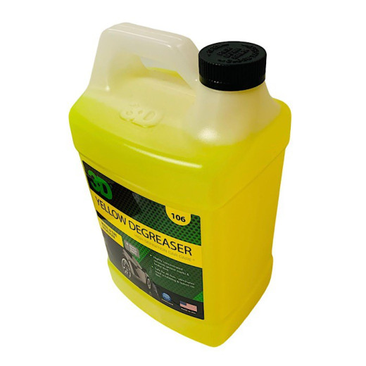 Очисник-знежирювач для колес 3D 106 3D Yellow Degreaser 3,785 л