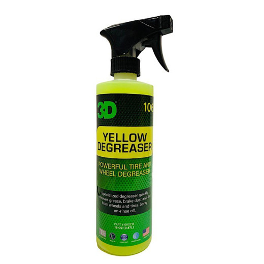 Очисник-знежирювач для колес 3D 106 3D Yellow Degreaser 500 мл