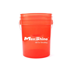 Відро для детейлінгу 20 л. - MaxShine Detailing Bucket Transparent червоний (MSB002-R)