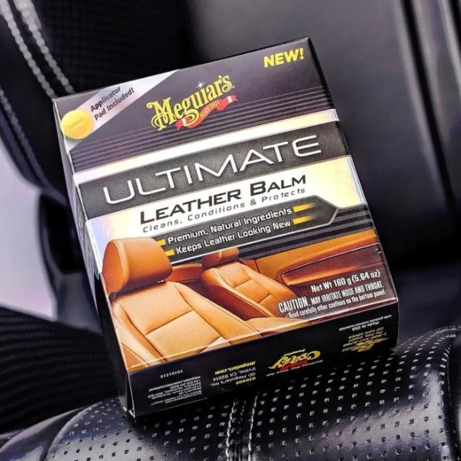 Бальзам 3 в 1 для шкіри - Meguiar's Ultimate Leather Balm 160 г. (G18905)