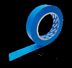 Малярська стрічка - KOVAX Premium Masking Tape 18 мм х 50 м. синій (9005024)