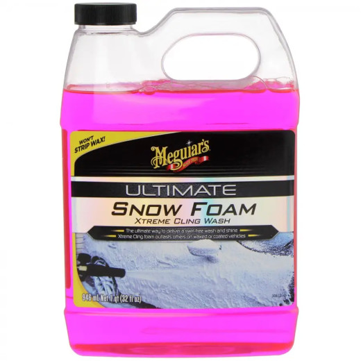 Шампунь Meguiar`s снігова піна Ultimate Snow Foam Extreme Cling Wash 946 мл