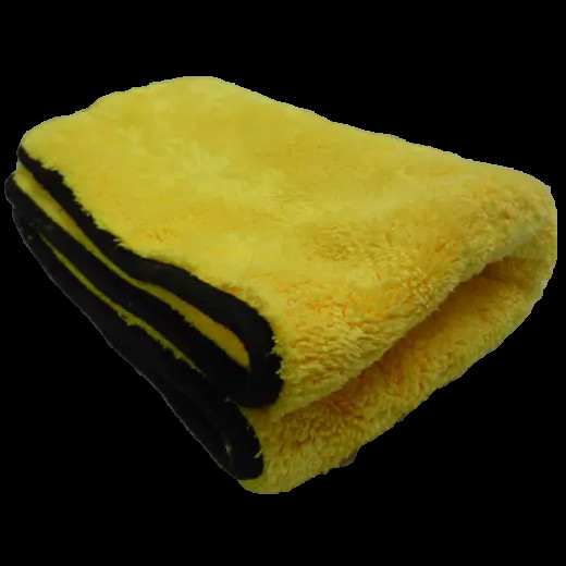 Рушник мікрофібровий фінішний - Meguiar's Supreme Finishing Towel 30x50 см. 1050 gsm жовтий (X1906EU)