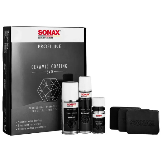 Захисне керамічне покриття ЛФП (рідке скло) - Sonax ProfiLine CeramicCoating CC Evo, 235 мл. (237941)