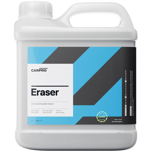 CarPro Eraser - знежирювач, на спиртовій основі, засіб для видалення силікону та залишків пасти, 4000ml