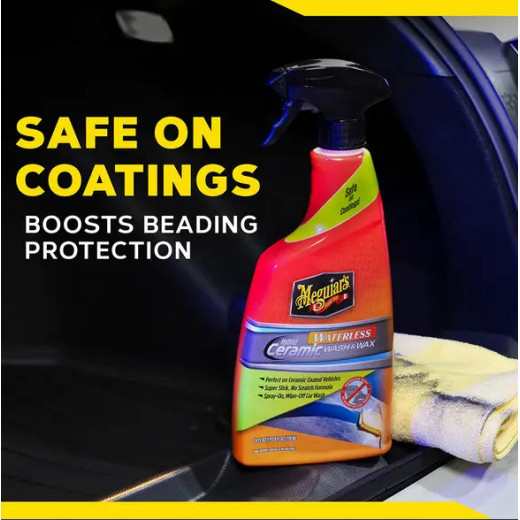 Суха мийка з гібридно-керамічним воском - Meguiar`s Hybrid Ceramic Waterless Wash & Wax 710 мл. (G251024)
