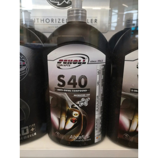 Полірувальна паста - Scholl Concepts S40 Anti-Swirl Compound 1 л. (SHL10461)