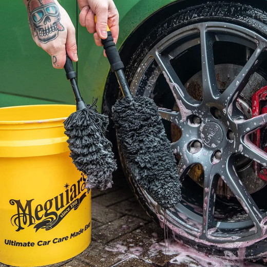 Щітка для миття дисків - Meguiar's Supreme Microfibre Wheel Brush Large 45 см.