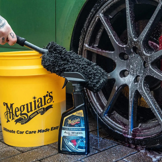 Щітка для миття дисків - Meguiar's Supreme Microfibre Wheel Brush Large 45 см.