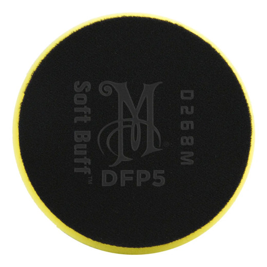 Полірувальний круг середньої жорсткості - Meguiar's DA Soft Buff Foam Polishing Pad 140 мм. жовтий (DFP5)
