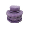 Полірувальний круг з отвором гібридна шерсть - Purple Foamed Wool Buffing/Polishing 125 мм (58-32525WH-1)