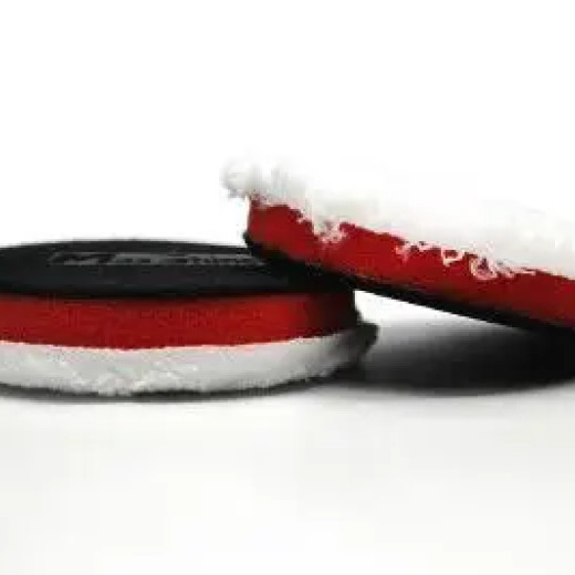 Полірувальний круг мікрофібровий фінішний - MaxShine Microfiber Finishing Pad 80 мм. червоний (2053080R)