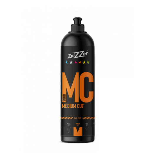 ZviZZer MC3000 Medium Cut однокрокова полірувальна паста 750 ml