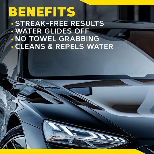 Очищувач скла з антидощем - Meguiar's Ultimate Glass Cleaner & Water Repellent 473 мл. (G240416)