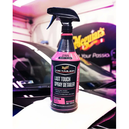 Детейлінг спрей для догляду за поверхнею - Meguiar`s Detailer Last Touch Spray 946 мл. (DRTU15532)